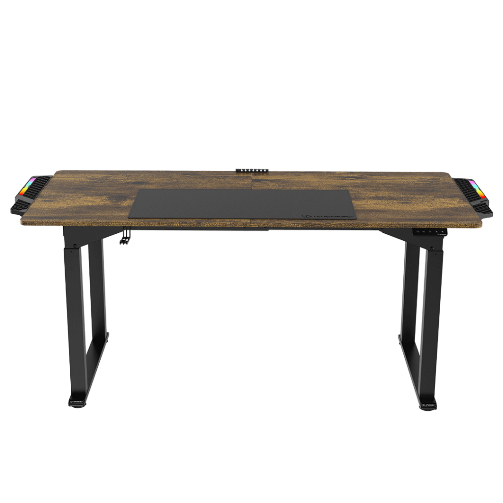 Ultradesk Uplift Led Rgb Biurko Komputerowe Z Elektryczn Regulacj